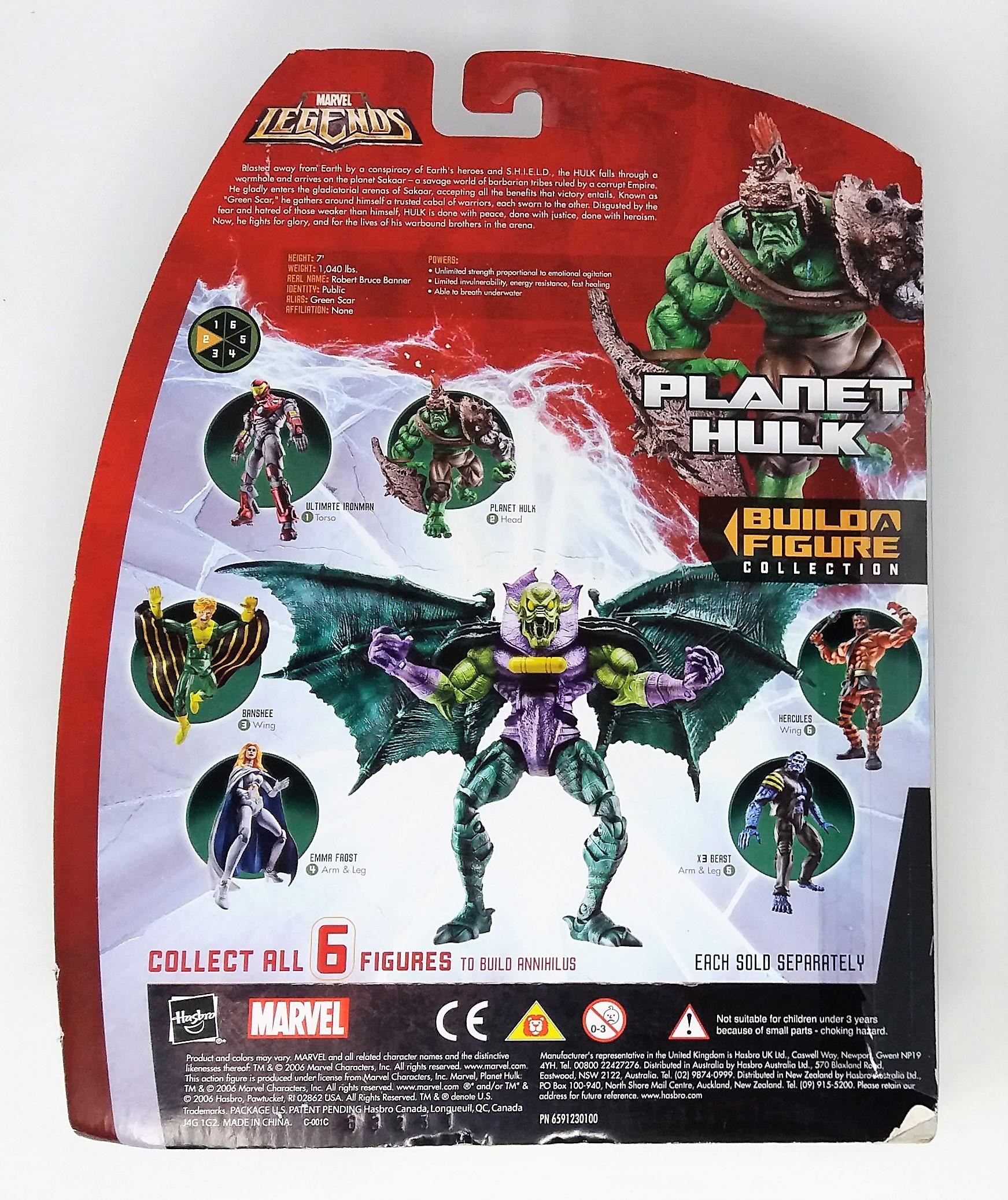 Planet Hulk Marvel Legends Super-Articulated Action Figure Toy