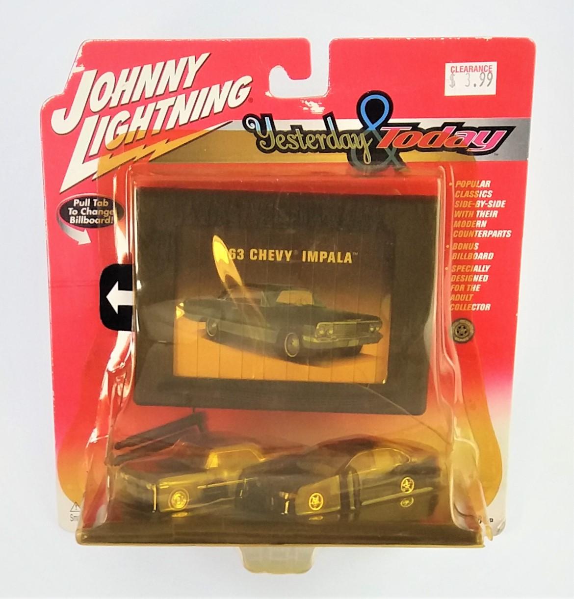 Johnny Lightning Yesterday And Today Chevy Impala Diecast Car Set