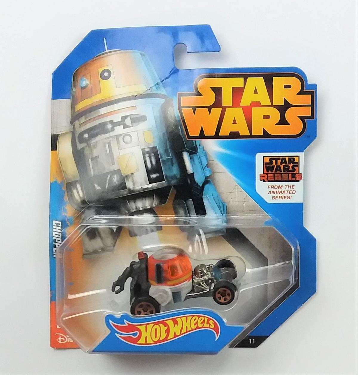 Chopper Hot Wheels Star Wars Character Cars Die Cast Collectible Vehicle