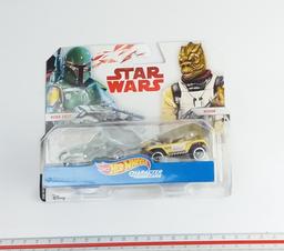 Star Wars Hot Wheels Character Cars 2 DieCast Car Set