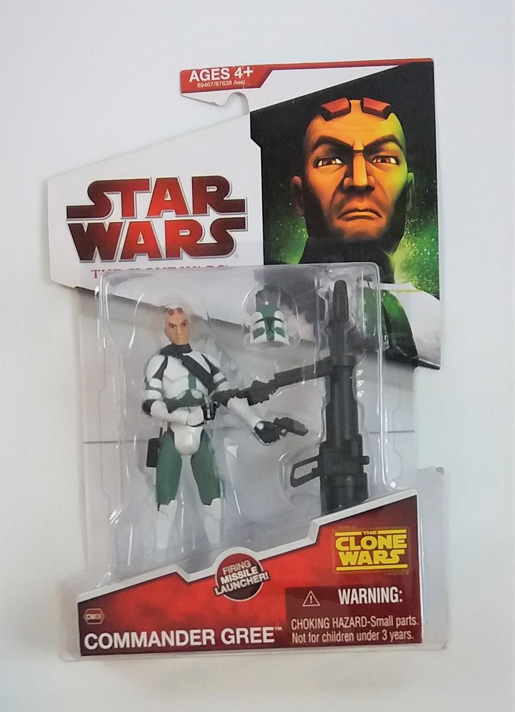 Star Wars The Clone Wars Commander Gree Action Figure