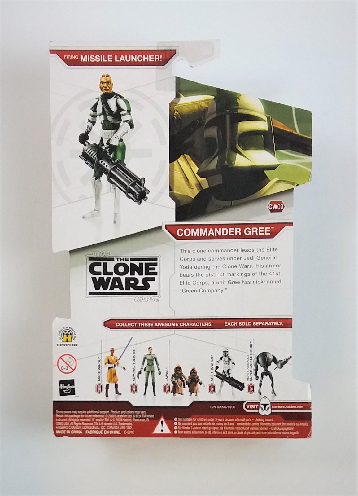 Star Wars The Clone Wars Commander Gree Action Figure