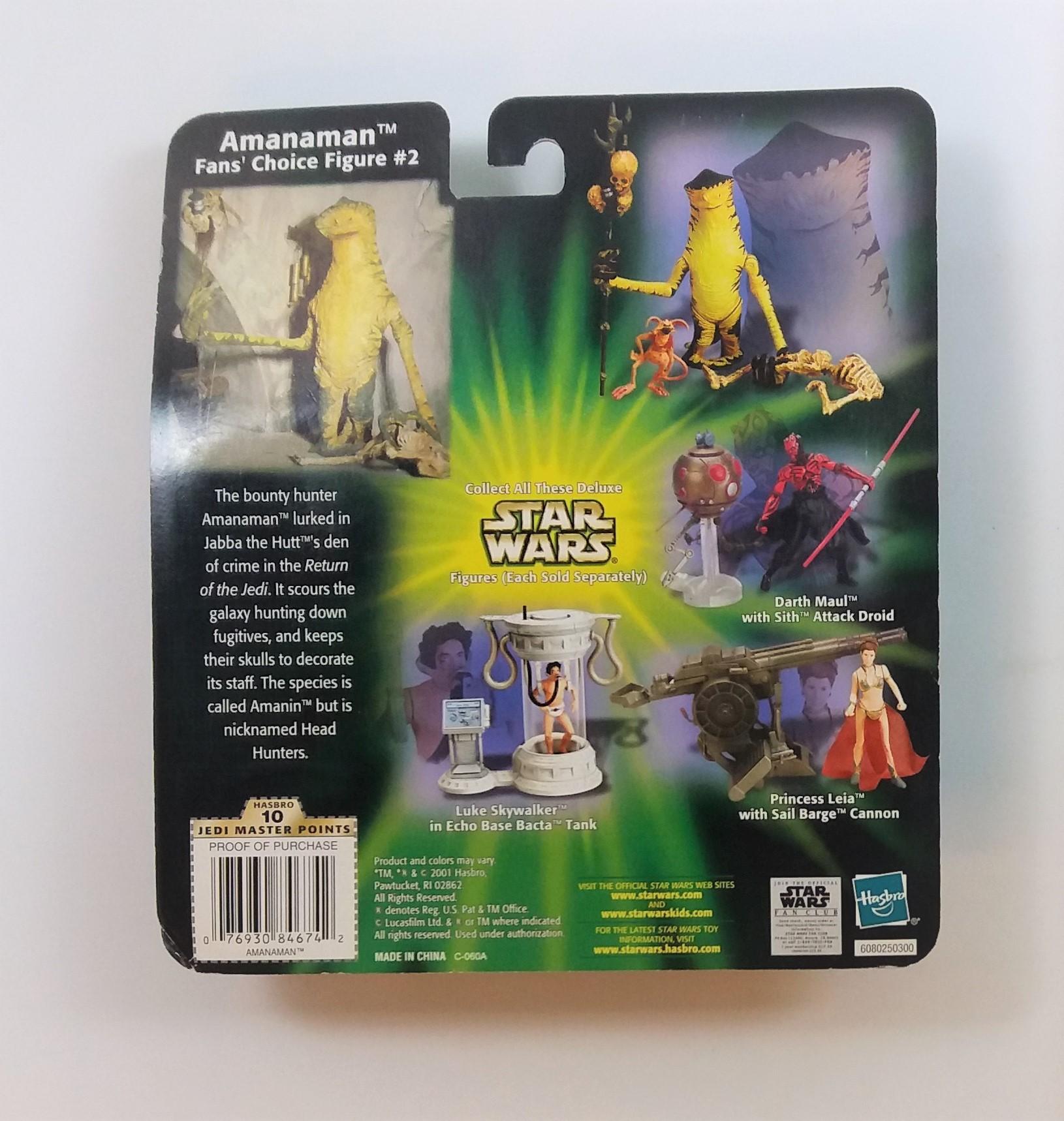 Amanaman Power of the Jedi Star Wars Action Figure