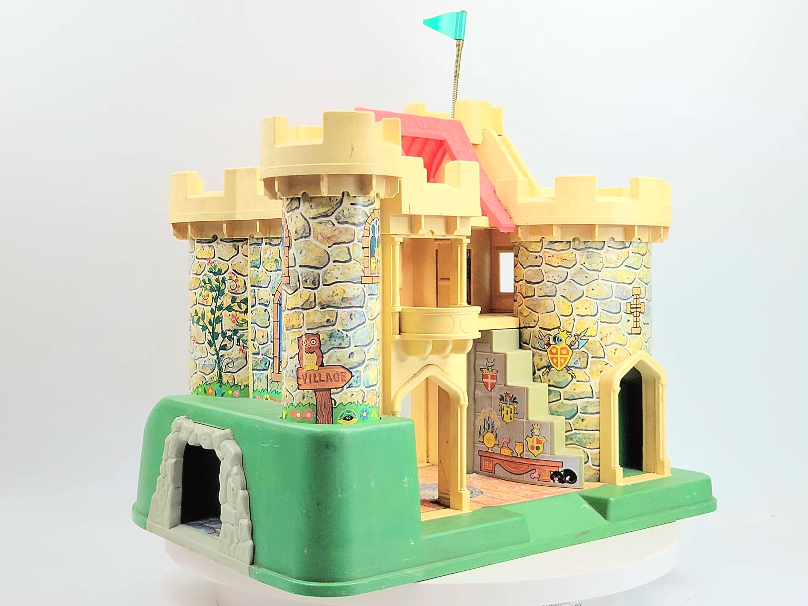 Fisher Price #993 Castle Vintage Toy Grouping