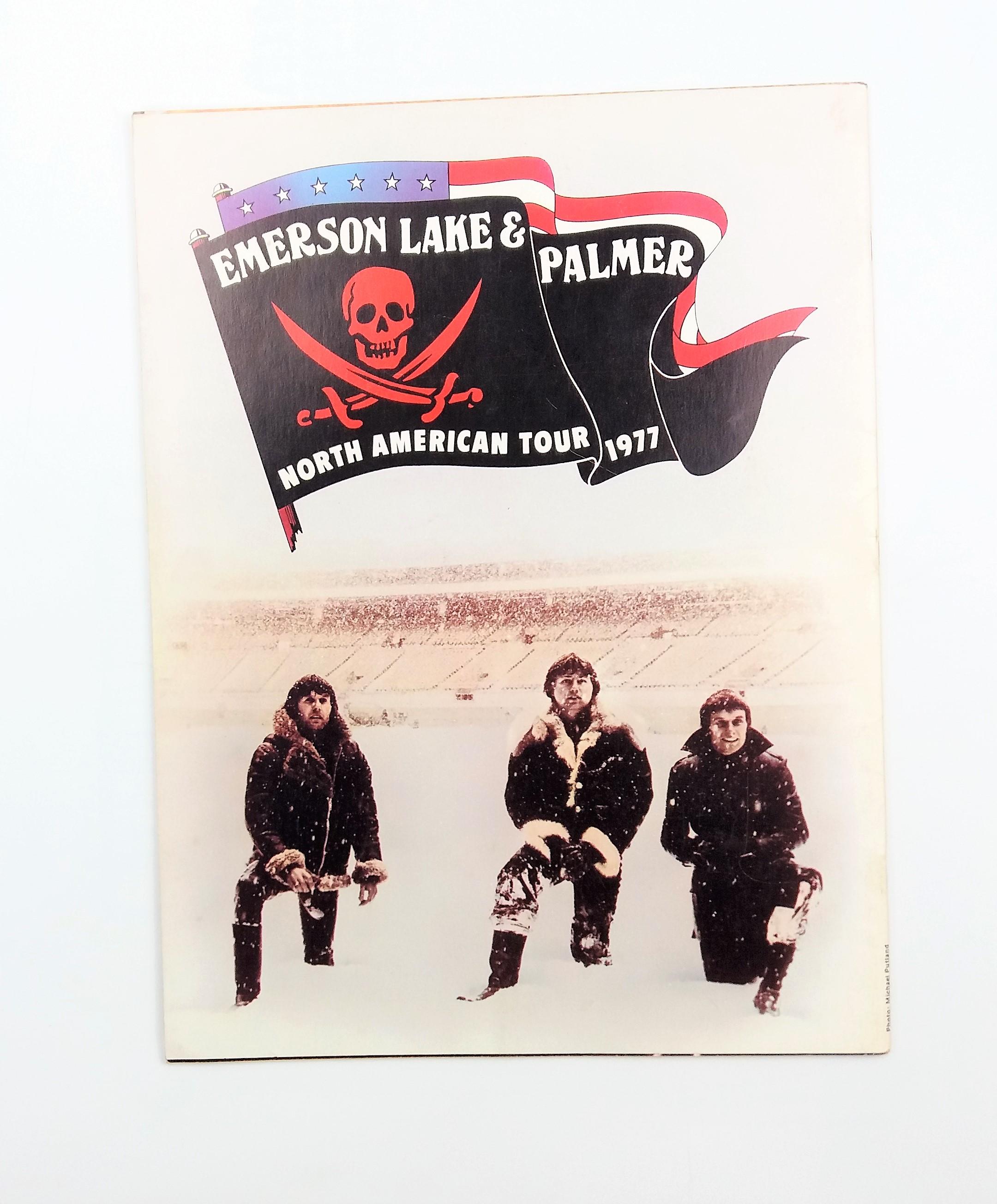 Emerson Lake & Palmer North American Tour 1977 Official Program