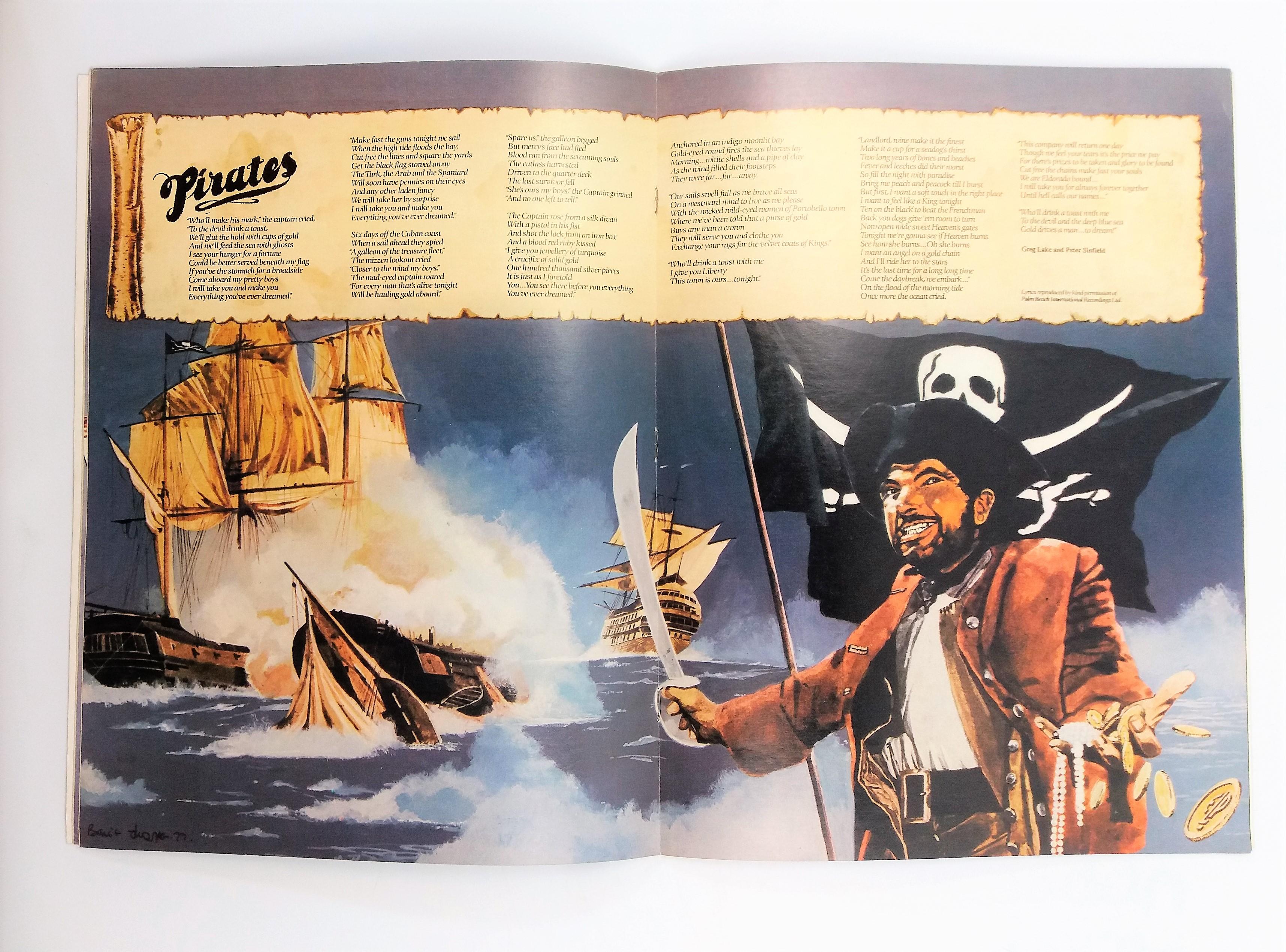 Emerson Lake & Palmer North American Tour 1977 Official Program
