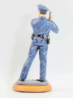 Vanmark Blue Hats Of Bravery "Ready And Waiting" Limited Edition Police Figurine