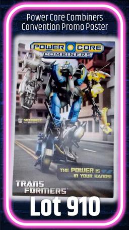 Power Core Combiners Convention Promo Poster