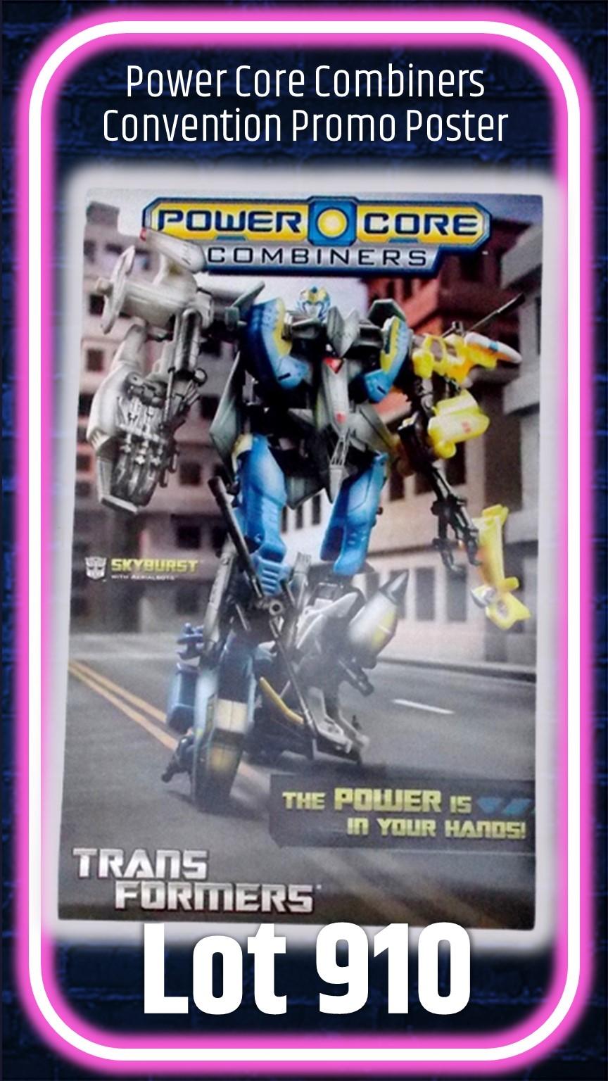 Power Core Combiners Convention Promo Poster