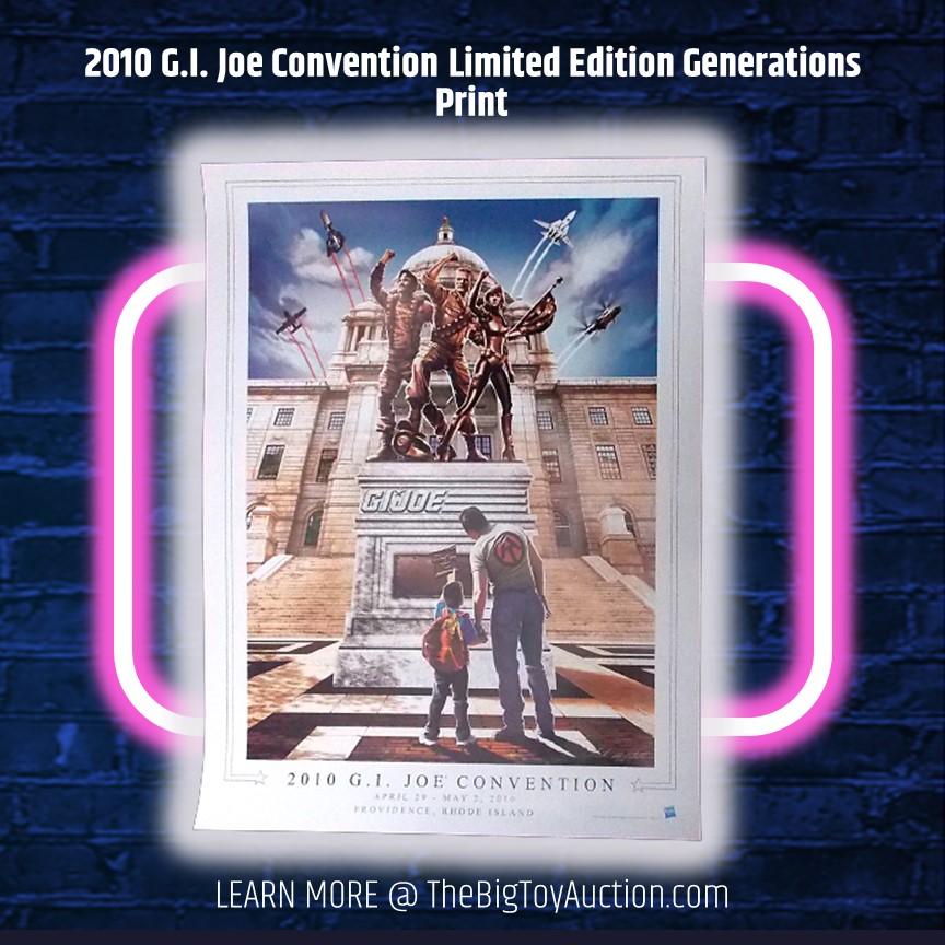 2010 G.I. Joe Convention Limited Edition Generations Print