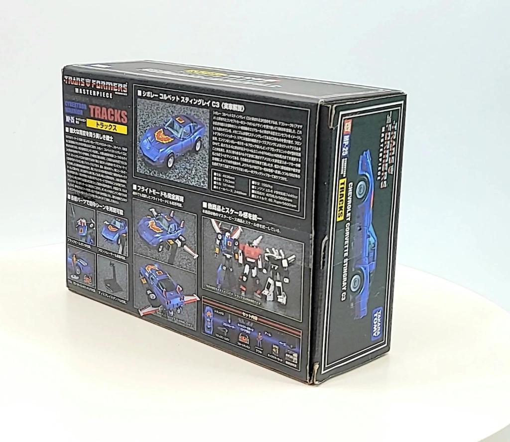 Transformers Masterpiece MP 25 Tracks BOX ONLY - NO FIGURE