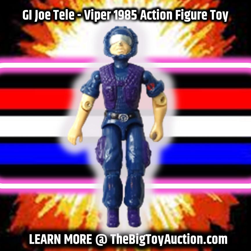 GI Joe Tele-Viper 1985 Action Figure Toy