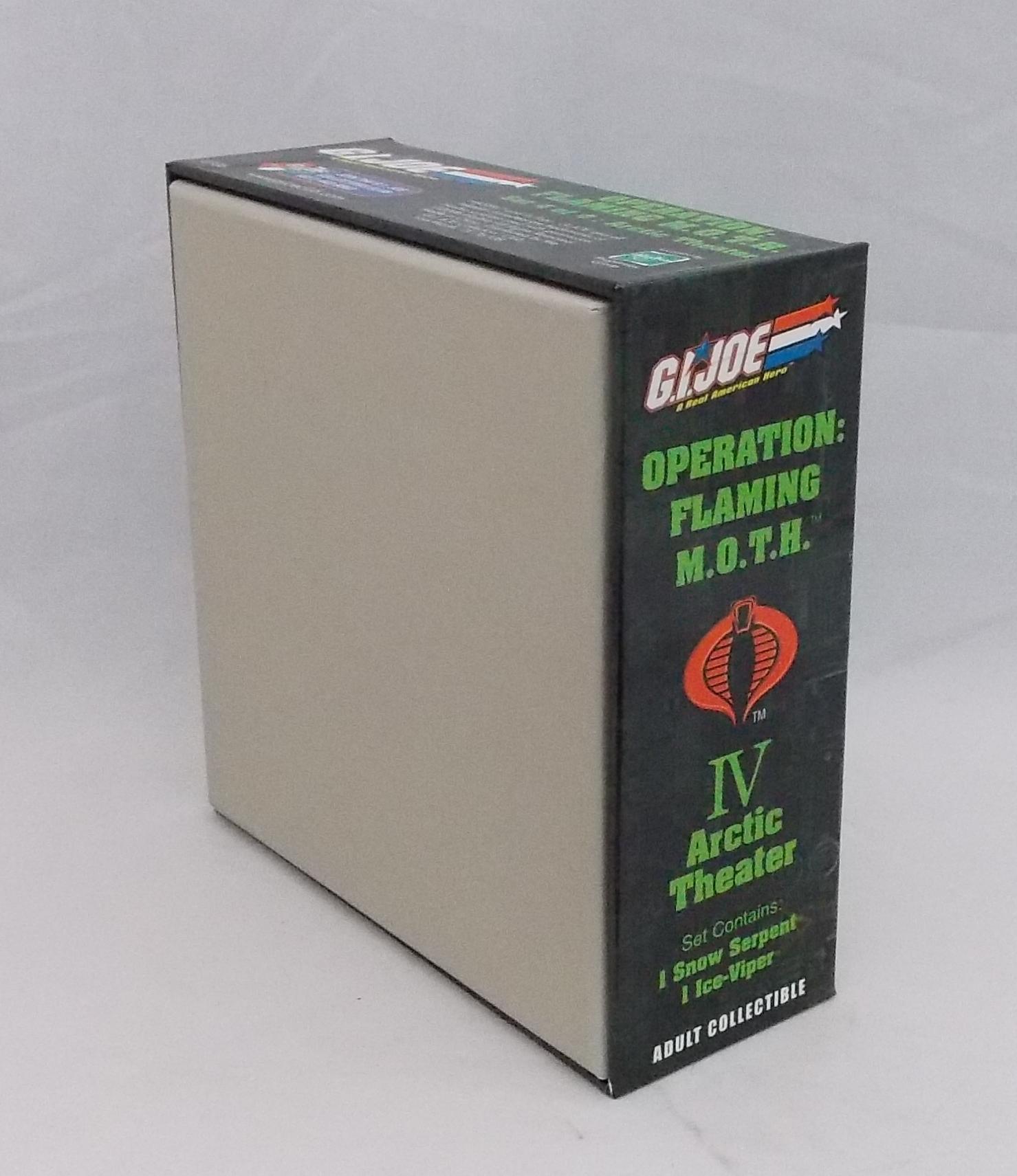 Flaming M.O.T.H. Pacific Theater GI Joe Collector's Club Telescoping Display Box