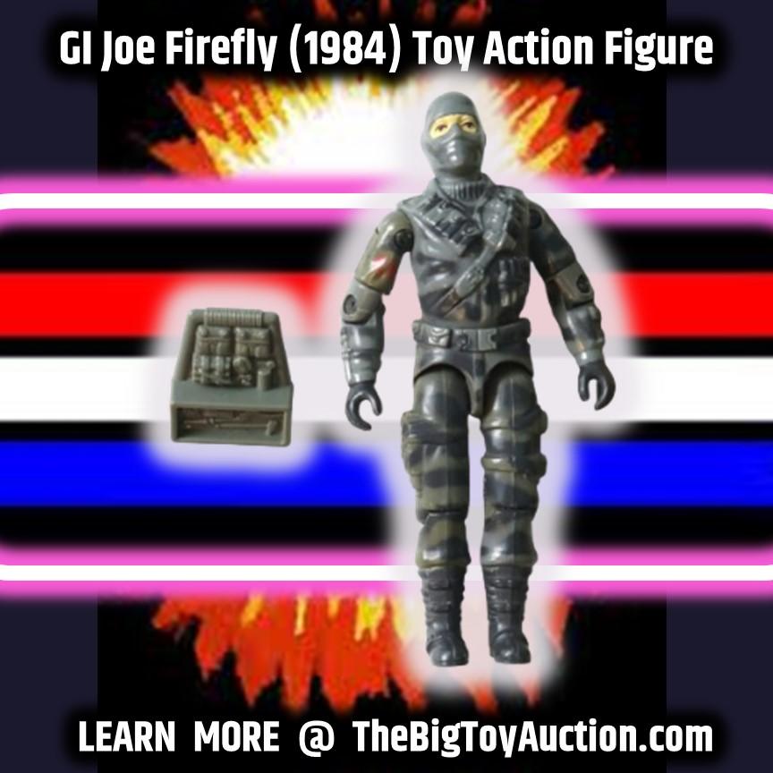 GI Joe Firefly (1984) Toy Action Figure