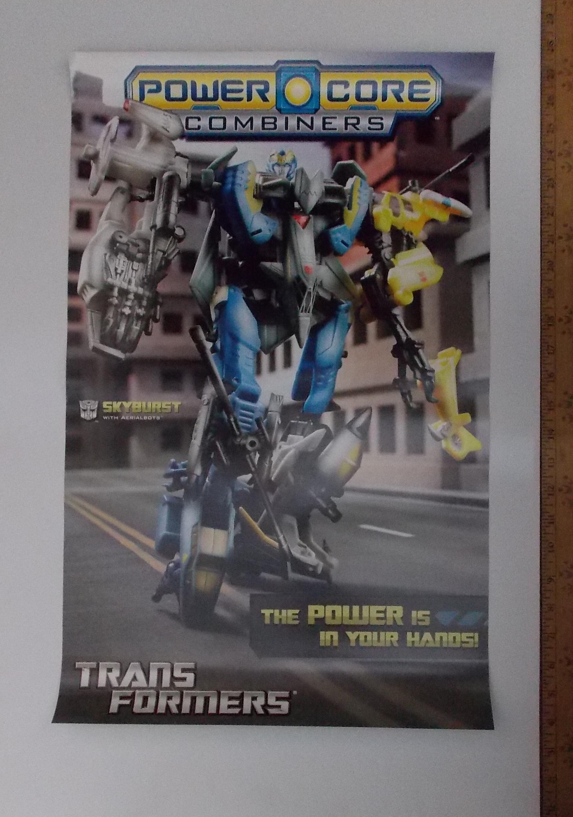 Power Core Combiners Convention Promo Poster