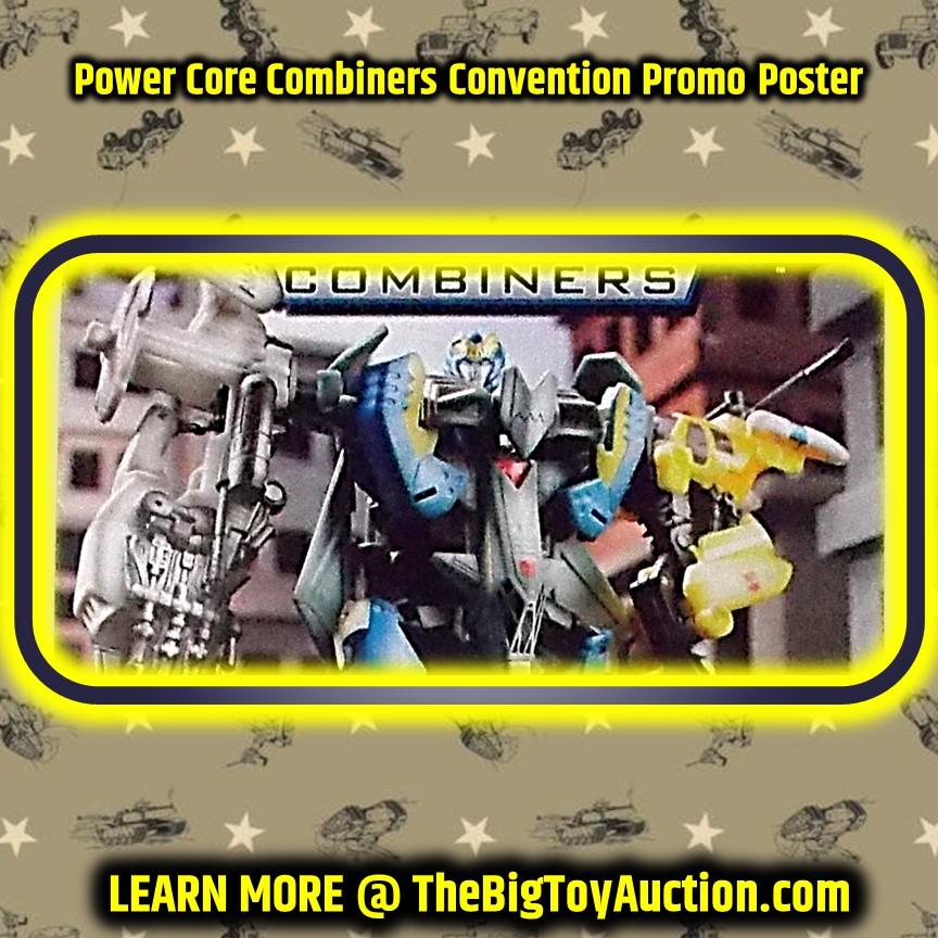 Power Core Combiners Convention Promo Poster