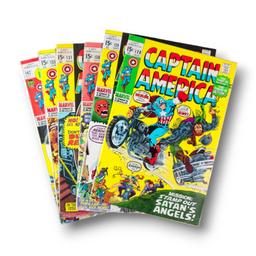 Captain America, Vol. 1  Vintage Marvel Comics Comic Book Grouping