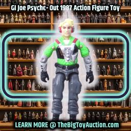 GI Joe Psyche-Out 1987 Action Figure Toy