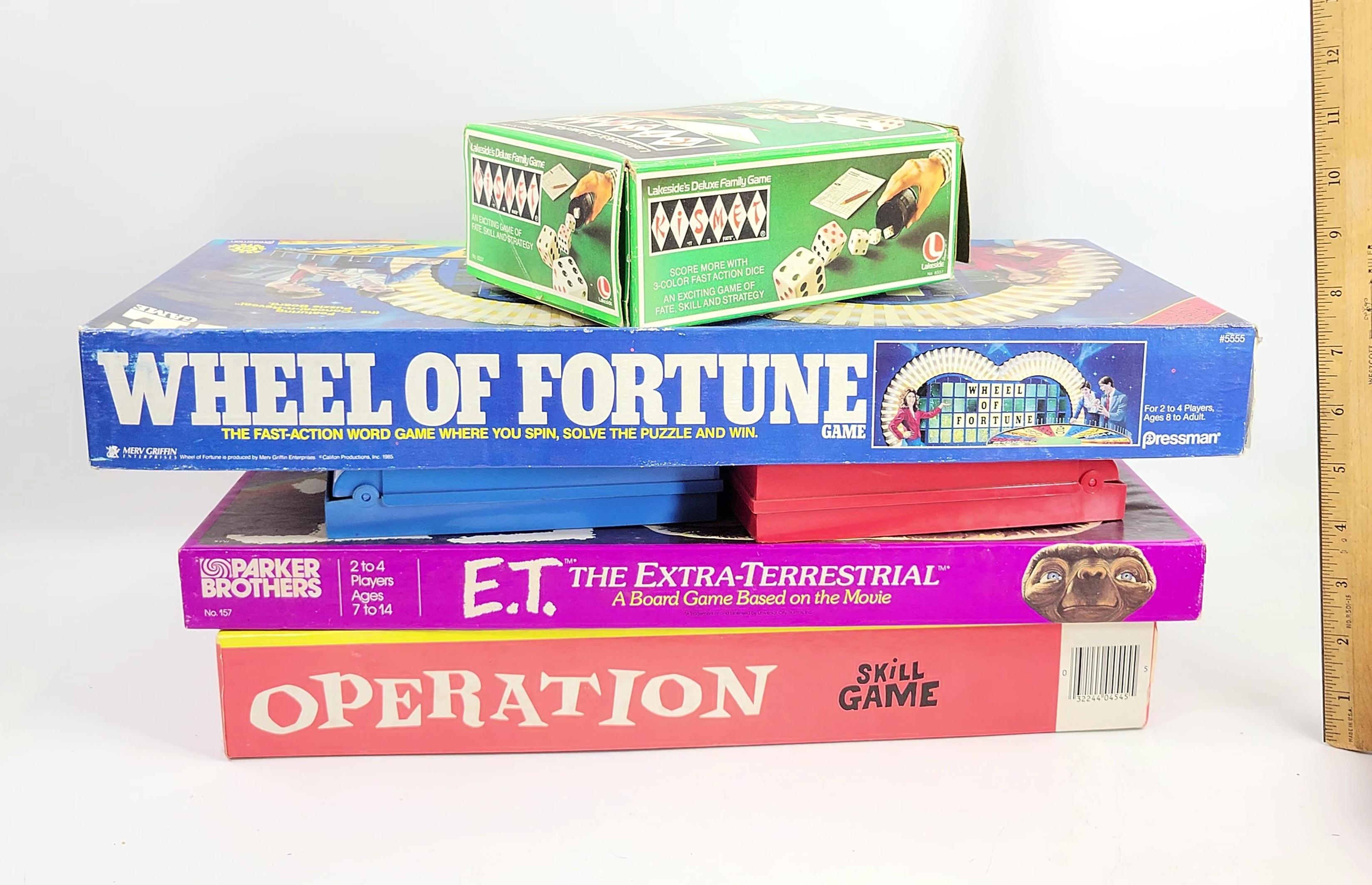 Assorted Vintage Board Game Grouping