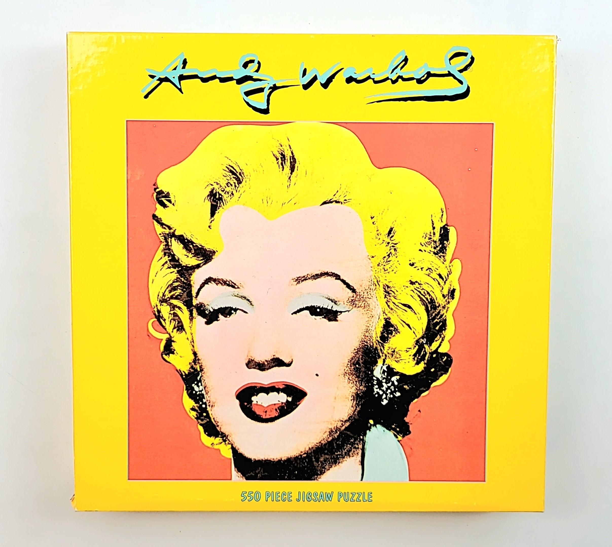 Andy Warhol Marilyn Monroe 550 Piece Jigsaw Puzzle