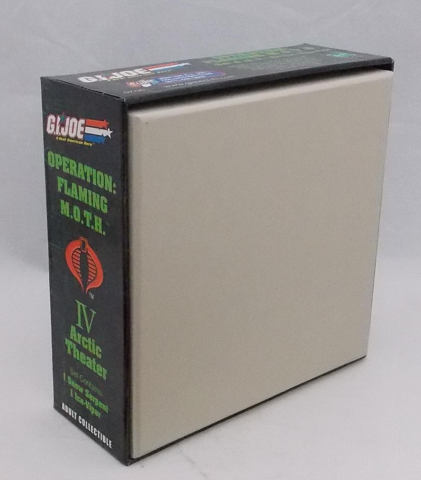 Flaming M.O.T.H.  Arctic Theater G.I. Joe Collector's Club Display Box