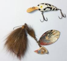 Vintage Collectible Fishing Lures Grouping