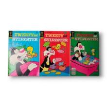 Tweety & Sylvester, Vol. 2  Vintage Western Publishing Co. Comic Book Grouping