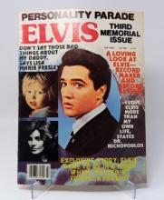 Elvis Presley Personality Parade – Third Memorial Issue Magazine w/ Photos & Info