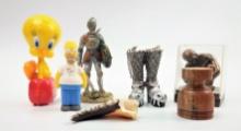 Collectible Pop Culture & Action Figure Desk Items – Various Styles, Scales, & Materials