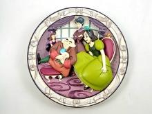 Disney 3D Cinderella Plate – “I’ll Make it Fit” LE 3899/7500 – Collector's Series