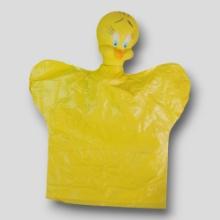 Vintage Looney Tunes Tweetie Bird Vinyl Hand-Puppet