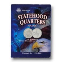 Whitman Statehood Quarters Folio 1999–2009 – Complete Set w/ D.C. & Territories