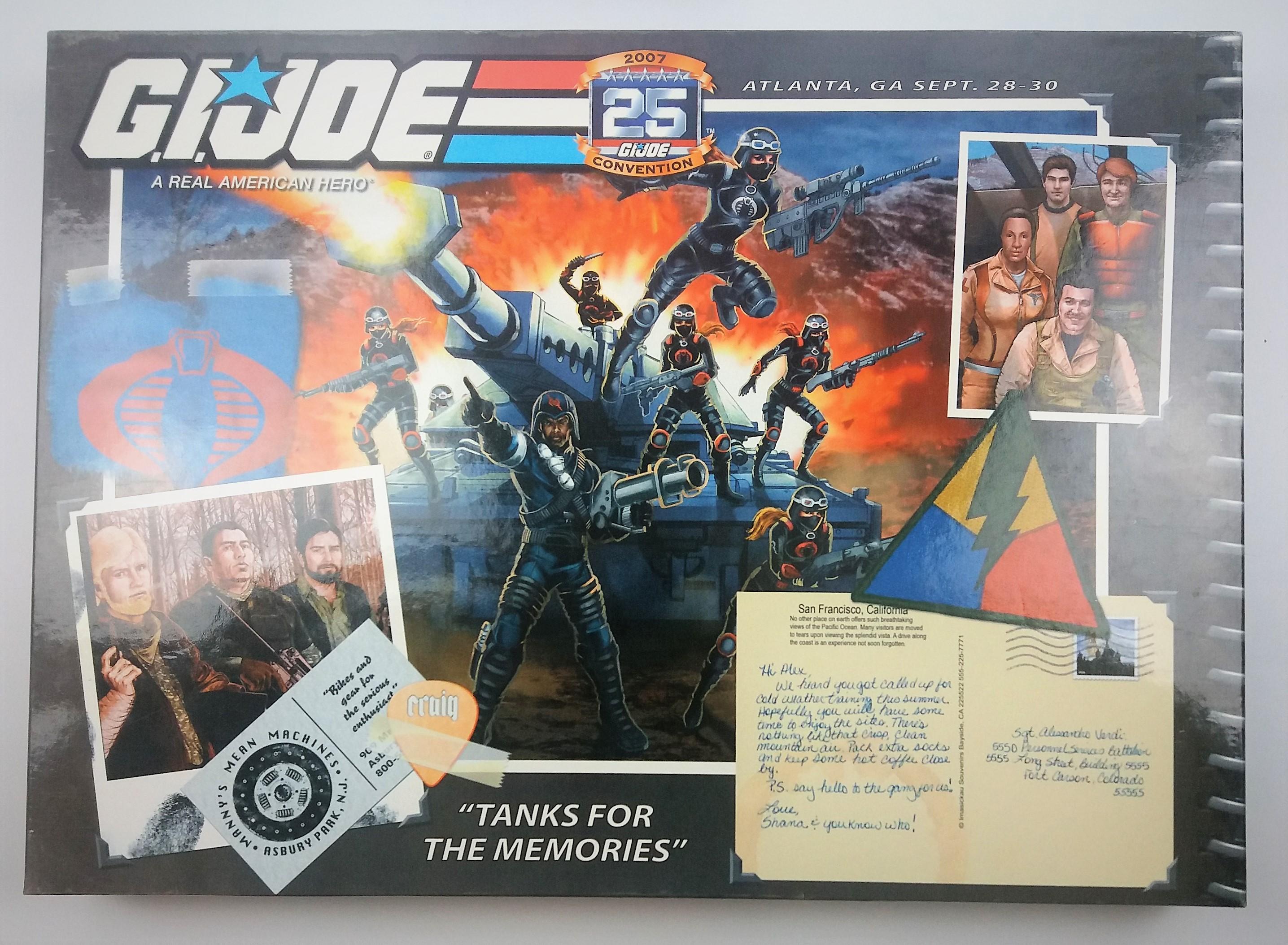 2007 G.I. Joe Collector's Club Convention Set Display Box