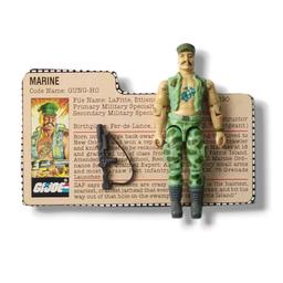 Gung-Ho 1983 G.I. Joe Toy Action Figure w/ File Card