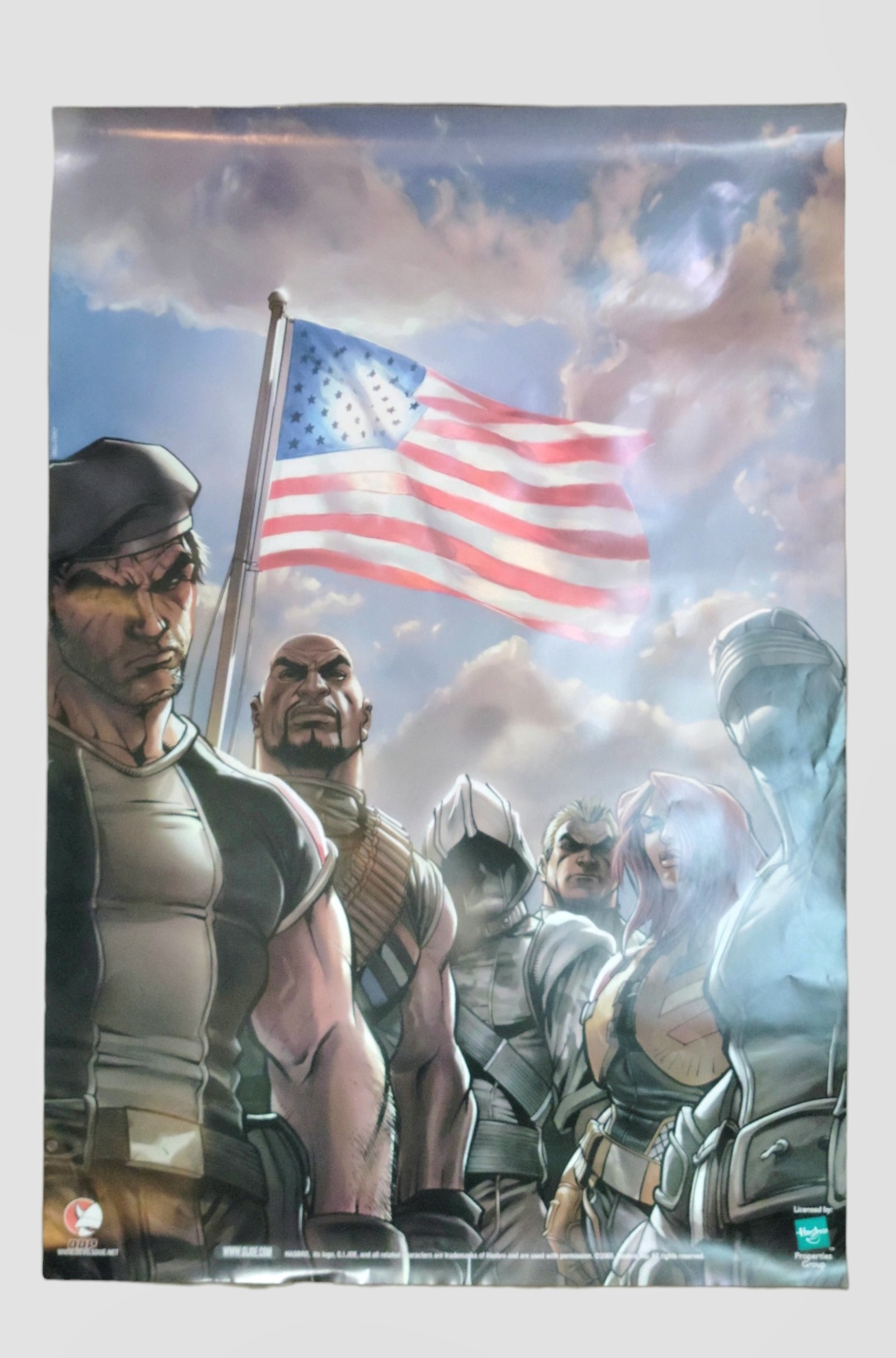 G.I. Joe Devil's Due American Flag Promo Poster