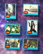 1977 Star Wars Topps Trading Cards Grouping