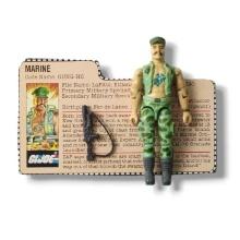 Gung-Ho 1983 G.I. Joe Toy Action Figure w/ File Card