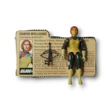 Scarlett 1982 G.I. Joe Toy Action Figure w/ File Card