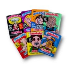 Vintage Garbage Pail Kids Topps Trading Sticker Card Wax Pack Grouping