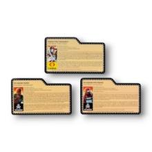 GI Joe Red Torches/Red Shadows/Crimson Viper JoeCon Convention Exclusive FileCard Grouping