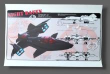 Cobra Night Raven Jet "Creating G.I. Joe: A Real American Hero" Exclusive 17"x11" Print