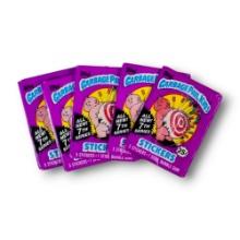Vintage Garbage Pail Kids Topps Series 7 Trading Sticker Card Wax Pack Grouping