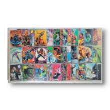 1992 Marvel Masterpieces Impel Comic Book Trading Card Grouping