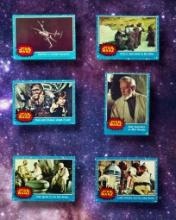 1977 Star Wars Topps Trading Cards Grouping
