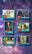 1977 Star Wars Topps Trading Cards Grouping