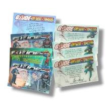 GI Joe Club Membership Exclusive File Card Grouping
