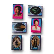 1979 Topps Star Trek Trading Sticker Cards Grouping