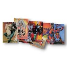1993 Marvel Masterpieces Impel Comic Book Trading Card Grouping