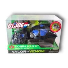 Cobra H.I.S.S. Tank & Pit Viper GI Joe Valor Vs. Venom Action Figure Vehicle w/ Figure