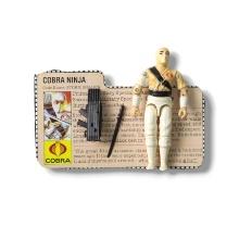 Storm Shadow 1984 G.I. Joe Toy Action Figure w/ File Card